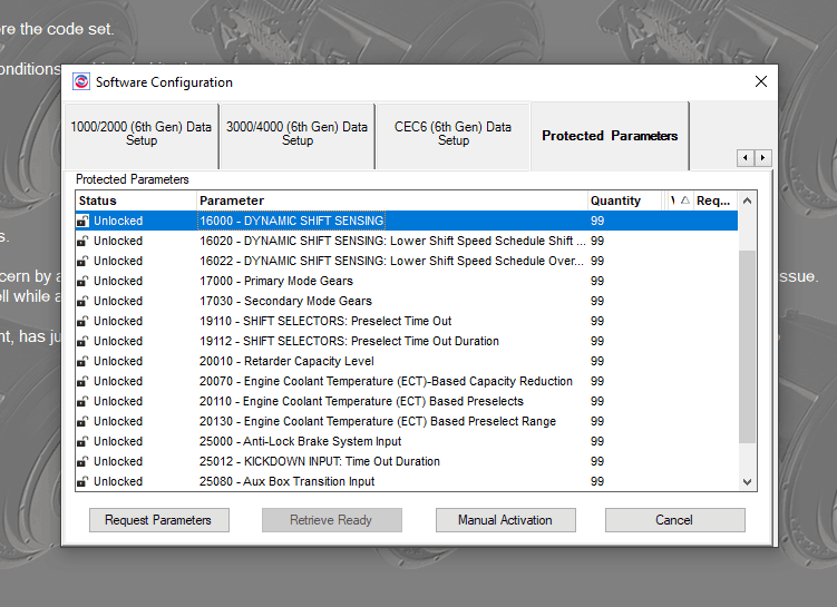 Allison Doc Protected Parameters