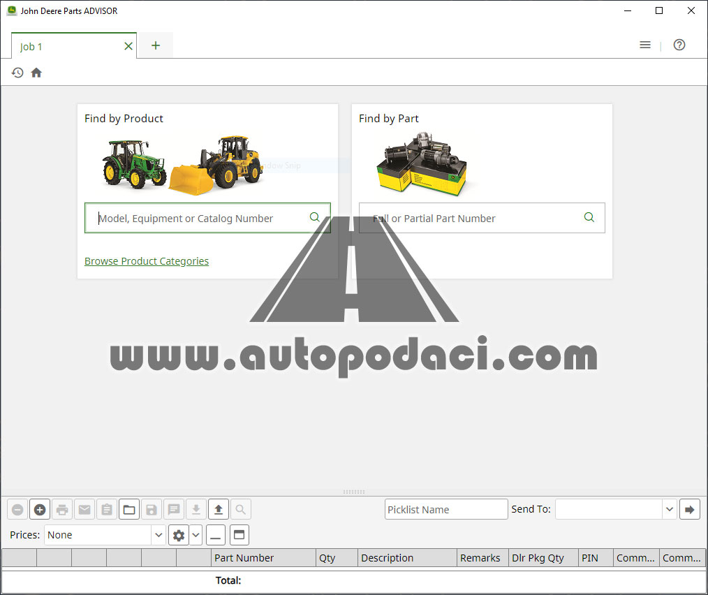 John Deere Parts ADVISOR