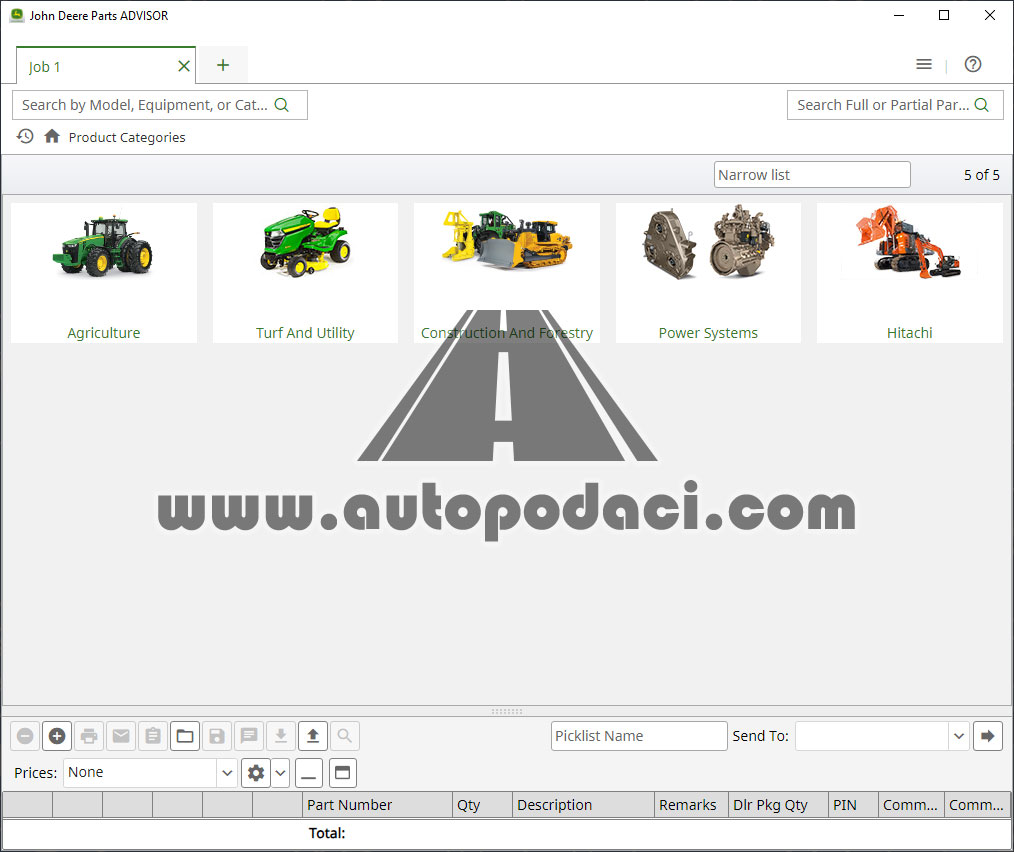 John Deere Parts ADVISOR