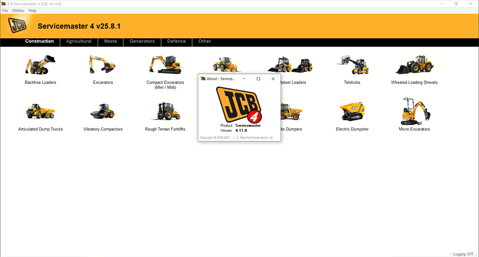 JCB ServiceMaster